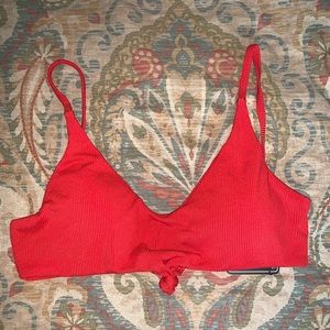 Red Bikini Top